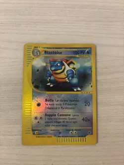 Blastoise serie E-Card Expedition Base Set 36/165 Reverse Holofoil - Image 1