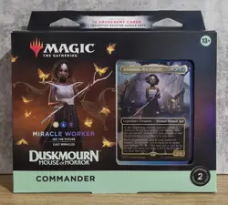 Magic The Gathering - Duskmourn - Commander Deck - Miracle Worker - Image 1