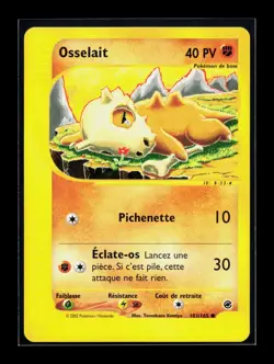 Carte Pokemon Osselait 103/165 Expedition Wizards FR - Image 1
