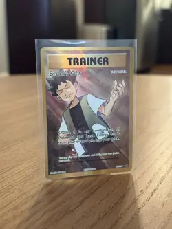 Pokemon TCG Brock's Grit Full Art Holo Ultra Rare 107/108 Evolutions English - Image 1
