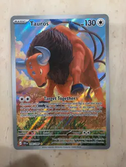 Pokemon Tauros Illustration Rare Chaos Rising 96/86 (NM/M) - Image 1