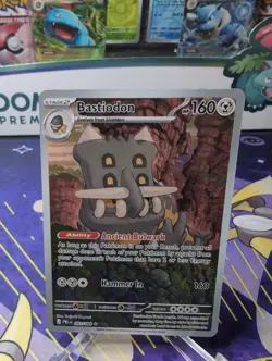 Bastiodon 093/084 Illustration Rare Pitch Black Pokemon NM - Image 1