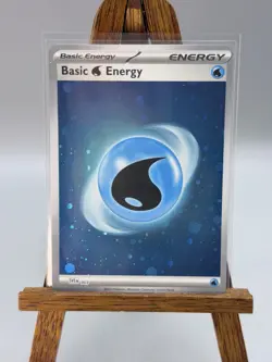 Pokemon - Water Energy SVE 003 HD Holo 151 NM HD Swirl - Image 1