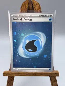 Pokemon - Water Energy SVE 003 HD Holo 151 NM HD Swirl - Image 2