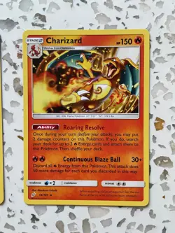 Pokemon TCG: Charizard 14/181 Charmeleon Charmander set (Team Up) - Image 2