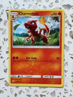Pokemon TCG: Charizard 14/181 Charmeleon Charmander set (Team Up) - Image 3