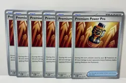 Premium Power Pro 124/132 Pokemon TCG - Mega Evolution (MEG EN) Lot Of 6 - Image 1