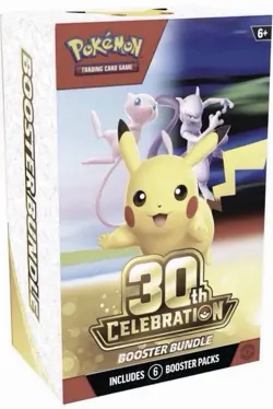Pokemon 30th Anniversary Celebrations Booster Bundle (Presale) PRESALE - Image 1