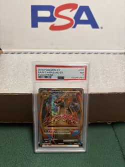 Pokemon TCG: 2016 XY Evolutions #101/108, Full Art/M Charizard EX PSA 7, NM. - Image 1