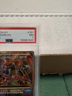 Pokemon TCG: 2016 XY Evolutions #101/108, Full Art/M Charizard EX PSA 7, NM. - Image 3