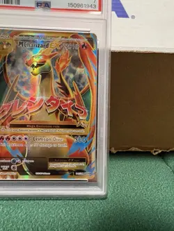 Pokemon TCG: 2016 XY Evolutions #101/108, Full Art/M Charizard EX PSA 7, NM. - Image 4