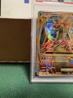 Pokemon TCG: 2016 XY Evolutions #101/108, Full Art/M Charizard EX PSA 7, NM. - Image 5