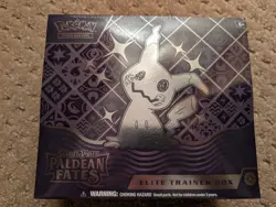Pokemon TCG Paldean Fates Elite Trainer Box Factory Sealed ETB New - Image 1