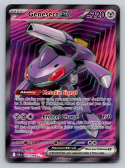 Genesect ex 161/086 Black Star Promo NM - Image 1