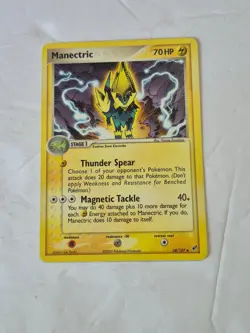 Manectric 38/107 Uncommon Deoxys Pokemon Lightly Played - Image 1