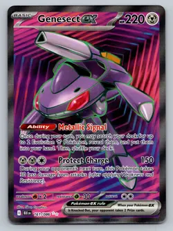 Genesect ex 161/086 Black Star Promo NM - Image 1