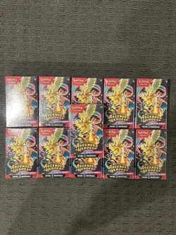 11 x Pokemon TCG: Ascended Heroes Booster Bundle - FACTORY SEALED IN HAND - Image 1