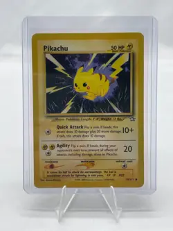 Pikachu 70/111 Neo Genesis Common 2000 Pokemon Unlimited Naoyo Kimura MP - Image 1