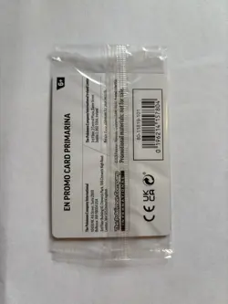 Pokemon TCG Primarina Sealed Barnes & Noble Promo Pitch Black 020/084 🔥 - Image 2
