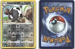 Dubwool 122/159 SWSH: Crown Zenith Reverse Holofoil Pokemon (NM) - Image 2