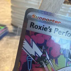Pokemon Roxie's Performance 121/86 Special Illustration Rare SIR NM Pack Fresh - Image 2