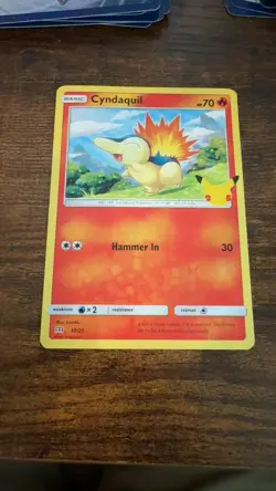 Cyndaquil 010/025 Promo McDonald's 25th Anniversary Promos Pokemon LP - Image 1