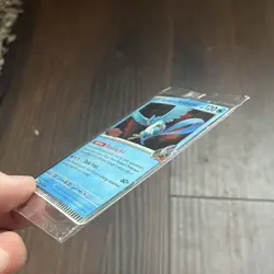 RARE CRIMPING ERROR✨ Team Rocket's Articuno 051/182 Stamped Promo SEALED pokemon - Image 5