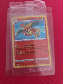 Pokemon Special Delivery Charizard SWSH075 2022 Promo *SEALED* - Image 1