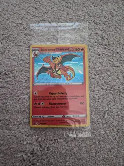 Pokemon Special Delivery Charizard SWSH075 2022 SEALED - Image 1