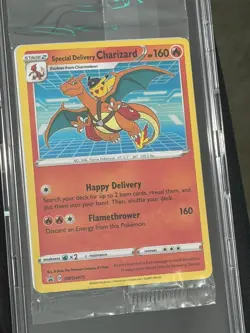 Pokemon Special Delivery Charizard SWSH075 2022 Promo *SEALED* - Image 1