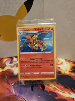 Pokemon Special Delivery Charizard SWSH075 2022 Promo *SEALED* - Image 1