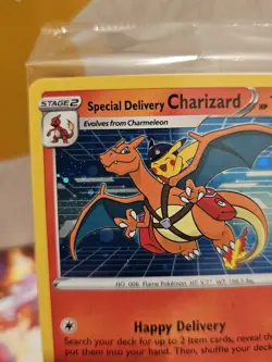 Pokemon Special Delivery Charizard SWSH075 2022 Promo *SEALED* - Image 2