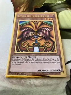 Exodia the Forbidden One MGED-EN005 Maximum Gold: El Dorado 1st Edition Yugioh - Image 2