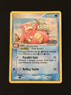 Pokemon TCG Slowbro EX Unseen Forces 13/115 Holo Holo Rare 2005 Near Mint Card - Image 1