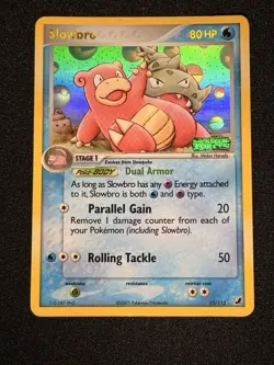 Pokemon TCG Slowbro EX Unseen Forces 13/115 Holo Holo Rare 2005 Near Mint Card - Image 2