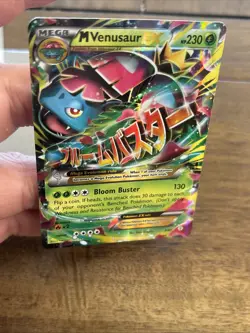 Pokemon TCG M Venusaur EX 2/83 Generations Ultra Rare Mid Era Holo Rare Mega - Image 5