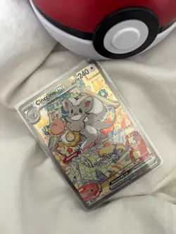 Pokemon TCG Cinccino EX 119/086 Special Illustration Rare Chaos Rising - Image 1