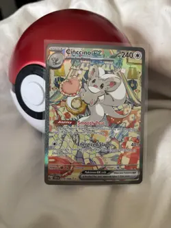 Pokemon TCG Cinccino EX 119/086 Special Illustration Rare Chaos Rising - Image 3
