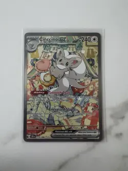 Pokemon TCG Cinccino ex 119/086 SIR Special Illustration Rare Near Mint - Image 3