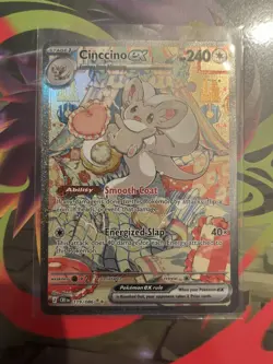 Cinccino ex 119/086 Special Illustration Rare English NM Pokemon TCG - Image 1