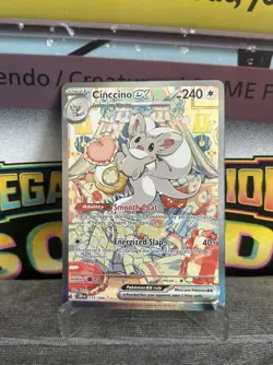 Pokemon TCG Cinccino ex 119/086 Special Illustration Rare Chaos Rising - Image 1