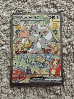 Pokemon TCG Cinccino ex 119/086 Special Illustration Rare Chaos Rising - Image 1