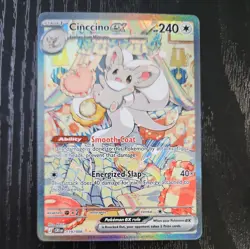 Cinccino EX 119/086 Special Illustration Rare Chaos Rising Pokemon TCG - Image 1