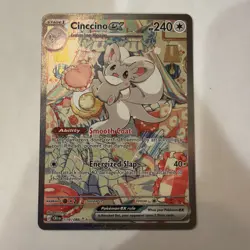 Pokemon TCG Cinccino ex 119/086 Special Illustration Rare NM - Image 1