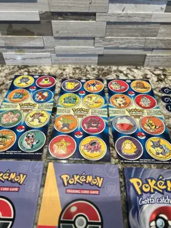 Pokemon lot collection Coins Cards List Advanced Rulebook Version 1 95 96 97 98 - Image 2