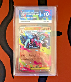 Mega Charizard X ex - MEP 029 - Black Star Promo Card - Graded - ACE 10 - Image 2