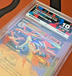 Mega Charizard Y ex - MEP 030 - Black Star Promo Card - Graded - ACE 10 - Image 1