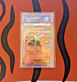 Mega Charizard Y ex - MEP 030 - Black Star Promo Card - Graded - ACE 10 - Image 2