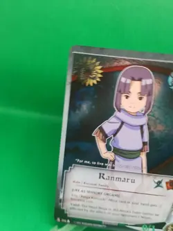 Naruto CCG/TCG Ranmaru Life As Sensory Organs Bandai Tournament Promo Card - Image 3