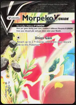 Morpeko V-Union - Promo SWSH: Sword & Shield Promo Cards SWSH215 Holo NM - Image 1